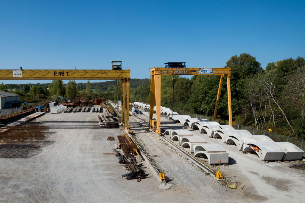 Photo de l'usine béton de Brive la Gaillarde